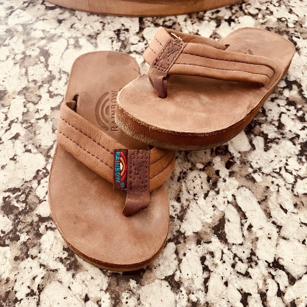 Kids rainbow sandals